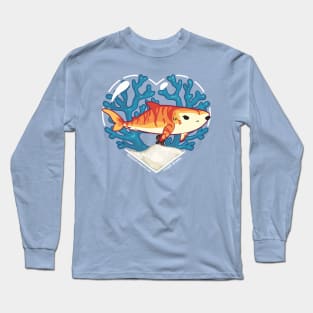 CHOMP, the Tiger Shark Long Sleeve T-Shirt